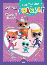 Disney. Superpisicute. Cartea mea de colorat. Sa inceapa distractia