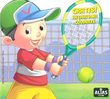Tenis. Abtibilduri colorate