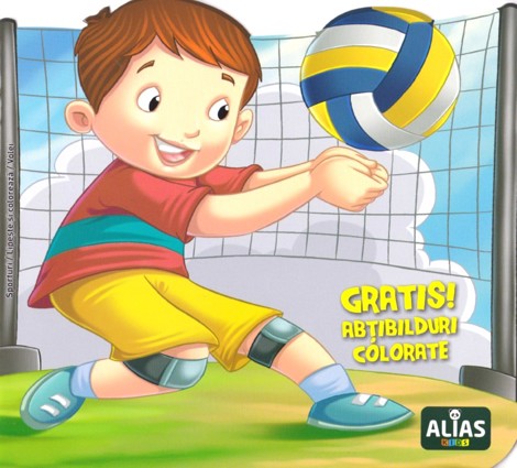 Volei. Abtibilduri colorate