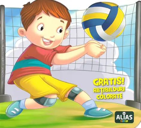 Volei. Abtibilduri colorate