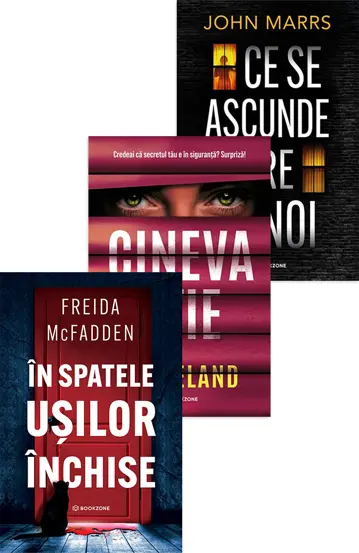 Pachet Cele mai noi si tulburatoare thrillere psihologice