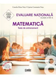 Evaluare nationala 2026. Matematica. Teste de antrenament - clasa a VIII-a