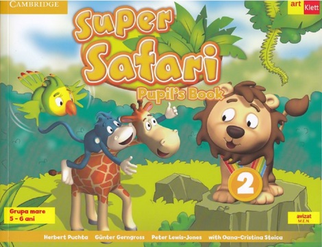 Super Safari 2. Pupil\'s Book. Limba engleza - Grupa mare + CD