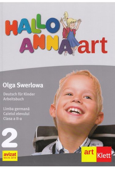 Hallo Anna. Germana - Clasa 2 - Caietul elevului