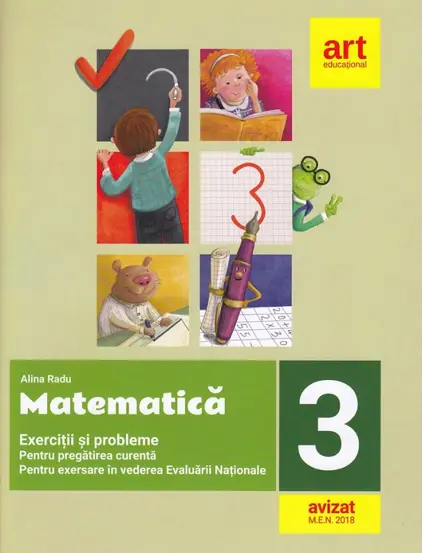 Matematica - Clasa 3 - Exercitii si probleme pentru evaluare + portofoliu