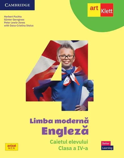 Limba engleza. Limba moderna - Clasa 4 - Caietul elevului