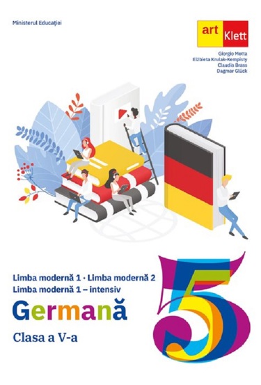 Limba moderna. Limba germana - Clasa 5 - Manual