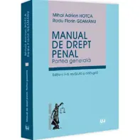 Manual de drept penal. Partea generala Ed.5
