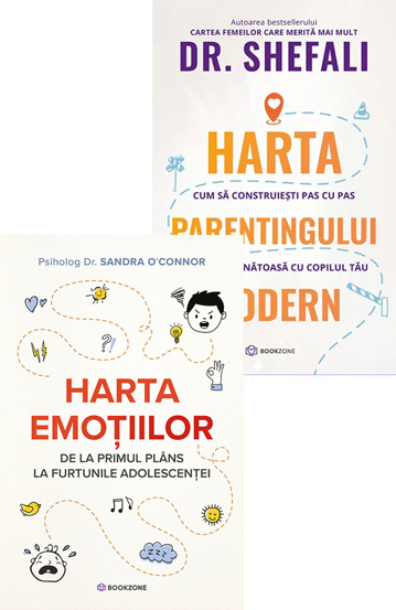 Pachet Două hărți pentru o singură călătorie