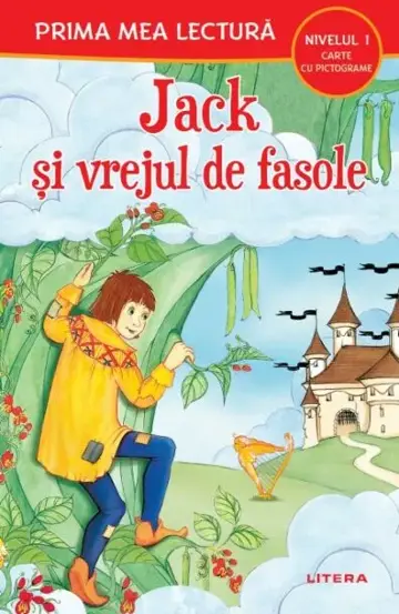 JACK SI VREJUL DE FASOLE. Poveste cu pictograme. Nivelul 1.