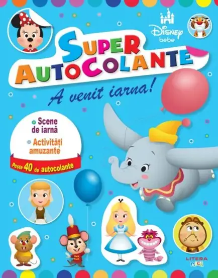 Disney bebe. Superautocolante. A venit iarna!
