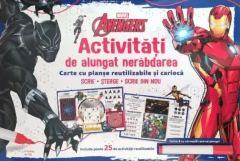 Marvel. Avengers - Activitati de alungat nerabdarea