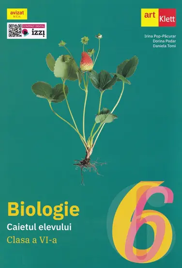 Biologie - Clasa 6 - Caietul elevului