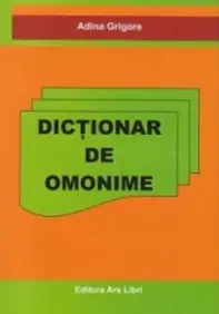 Dictionar de omonime ars libri