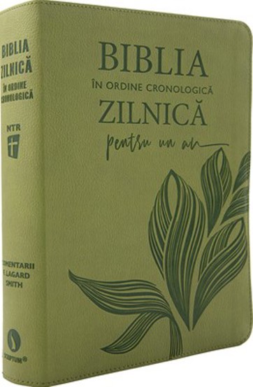 Biblia zilnica in ordine cronologica pentru un an (verde/maro)