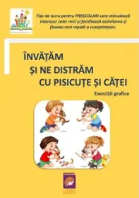 Invatam si ne distram cu pisicute si catei. Exercitii grafice