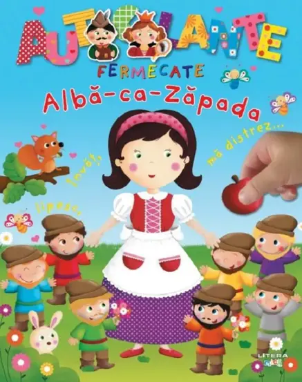 Autocolante fermecate. Alba ca Zapada