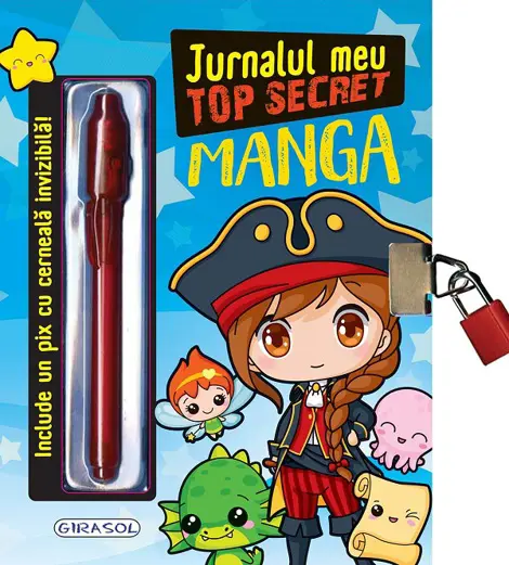 Jurnalul meu Top Secret. Manga