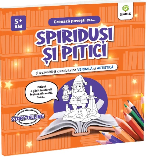 Creează povești cu... SPIRIDUȘI ȘI PITICI