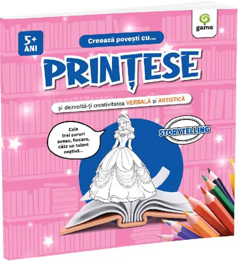 Creeaza povesti cu Printese si dezvolta-ti creativitatea verbala si artistica