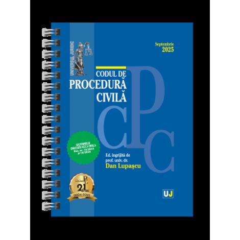 Codul de procedura civila Septembrie 2025