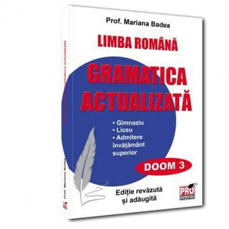 Limba romana, gramatica actualizata pentru elevi