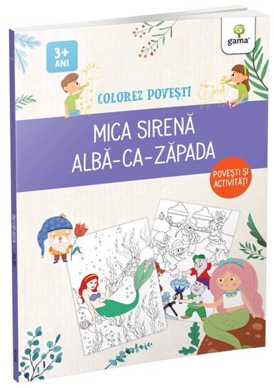 Mica Sirena & Alba ca Zapada/ Colorez povesti (resigilat)