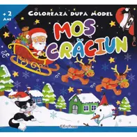 Coloreaza dupa model. Mos Craciun (resigilat)
