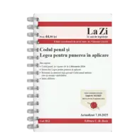 Codul penal și Legea pentru punerea in aplicare. Cod 812. Actualizat la 7.10.2025