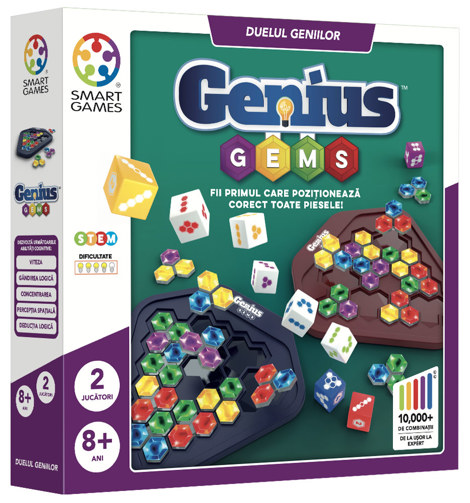 Smart Games - Genius Gems lb. Romana