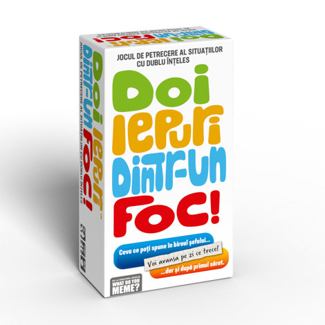 WDYM - Doi iepuri dintr-un foc jocul de petrecere al situatiilor cu dublu inteles