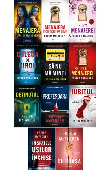 Pachet Colectia completa Freida McFadden – editie de film