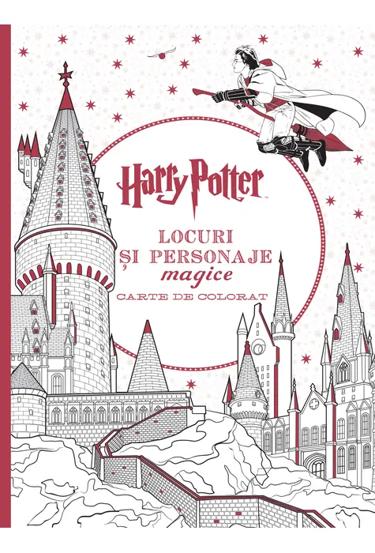 Harry Potter. Carte de colorat. Locuri și personaje magice
