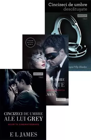 Pachet Cincizeci de umbre, Fifty Shades