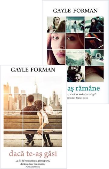 Pachet Gayle Forman bookzone.ro poza bestsellers.ro