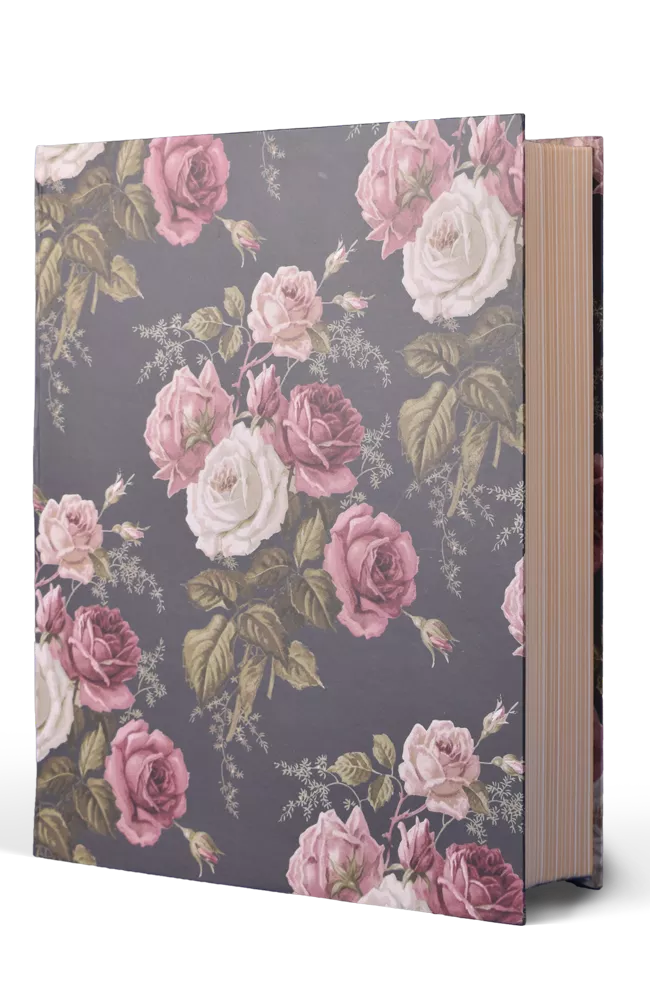 Cutie decor "Flori" - format mediu