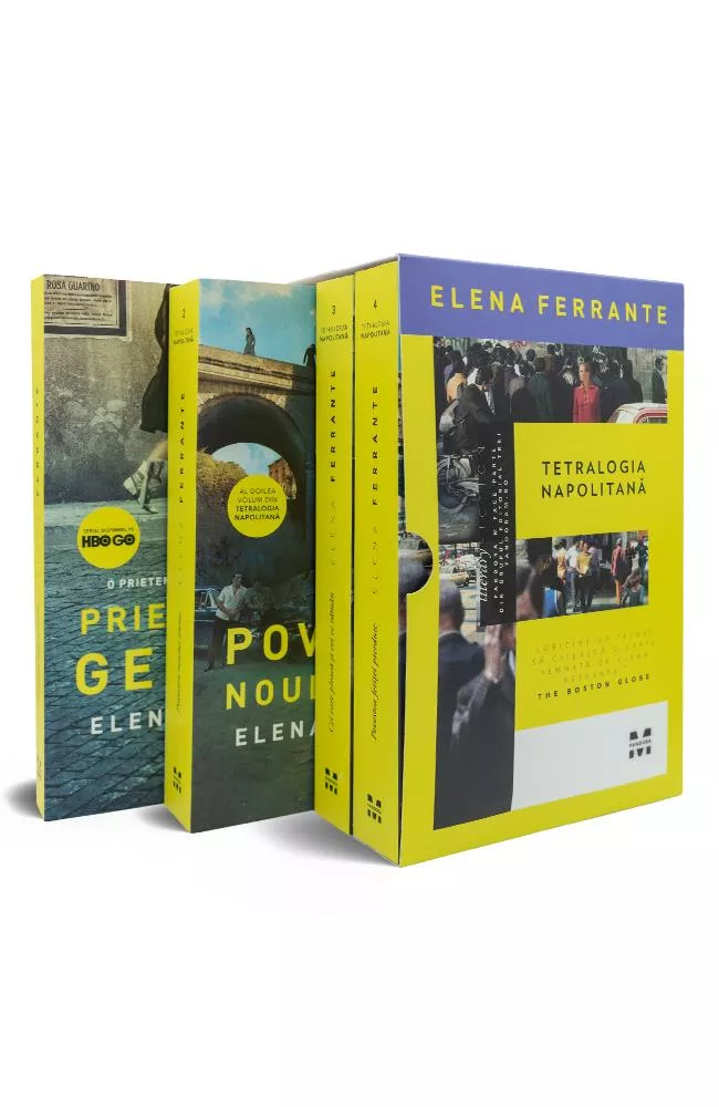 Pachet Tetralogia Napolitana (editie de film)