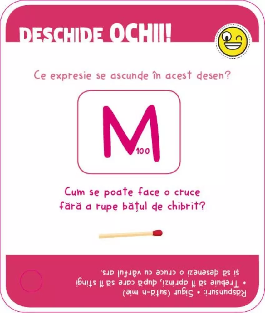 Enigme inteligente: Antreneaza-ti creierul!