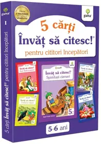 Pachet "Invat sa citesc pentru cititori incepatori 1" - 5-6 ani
