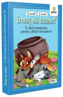 Pachet "Invat sa citesc pentru cititori incepatori 2" - 5-7 ani