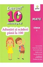 Adunări și scăderi până la 100 - Clasa I