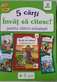 Pachet "Invat sa citesc pentru cititori entuziasti 4" - 6-7 ani