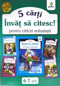 Pachet "Învăț să citesc pentru cititori entuziaști 6" - 6-7 ani