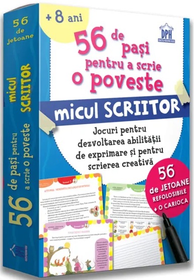 56 de Pasi pentru a scrie o poveste - Micul scriitor