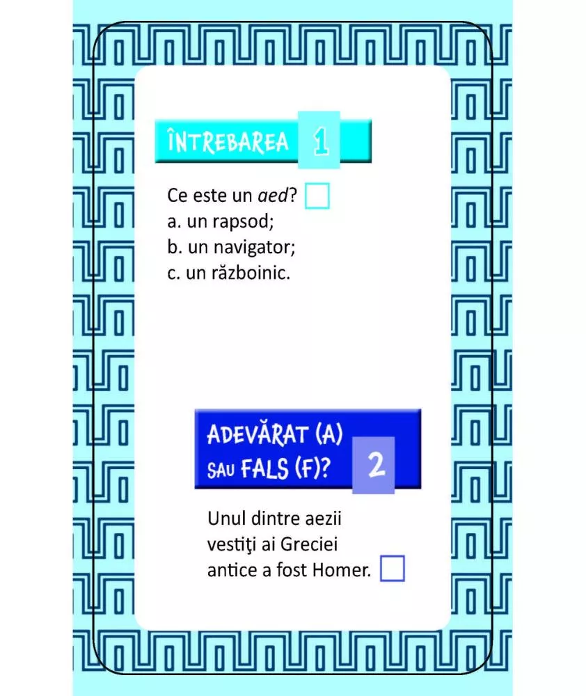 Civilizatii: Grecii - 100 de intrebari si raspunsuri