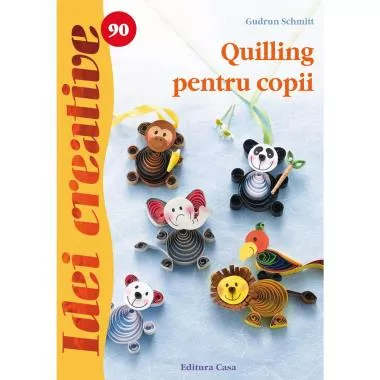 Quilling pentru copii - Idei creative 90