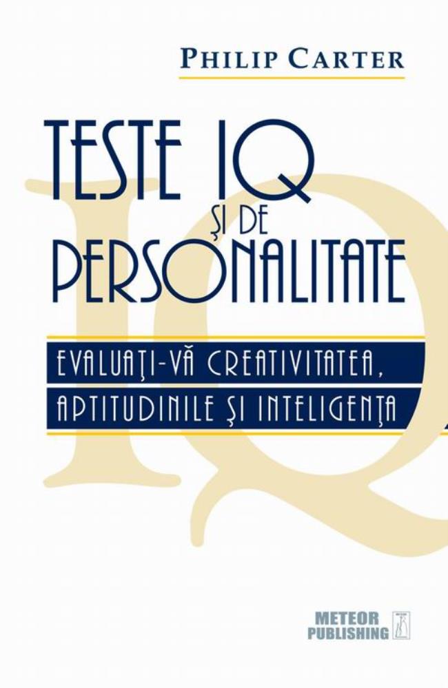 Vezi detalii pentru Teste IQ si de personalitate