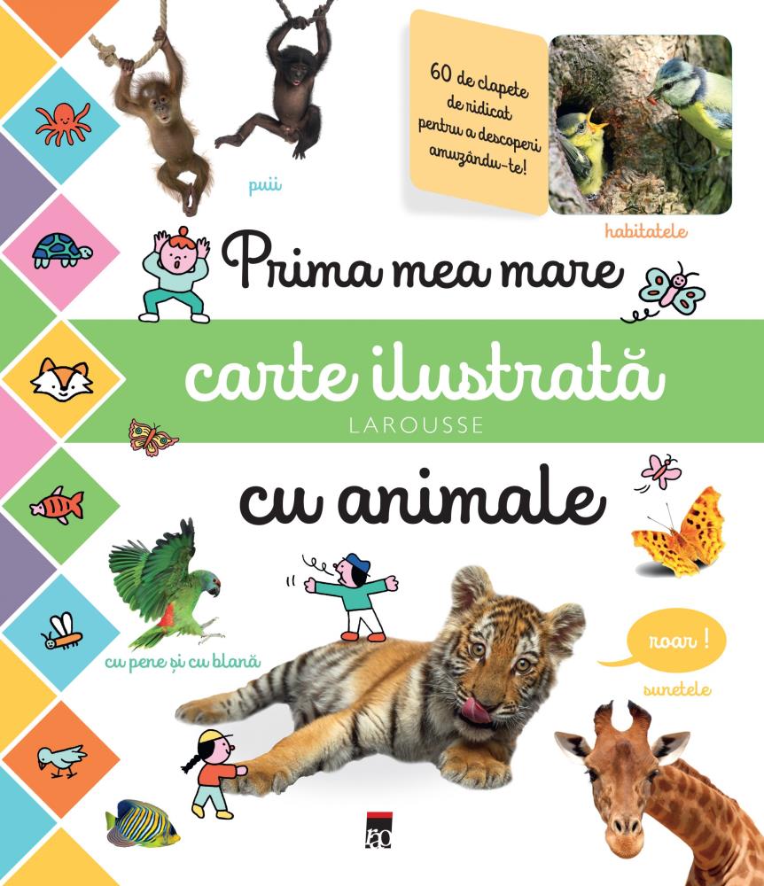 Prima mea mare carte ilustrata cu animale bookzone.ro poza bestsellers.ro