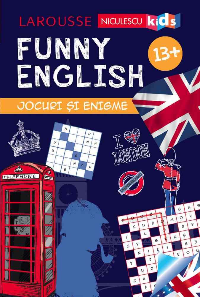 FUNNY ENGLISH. Jocuri și enigme 13+ Reduceri Mari Aici 13: Bookzone