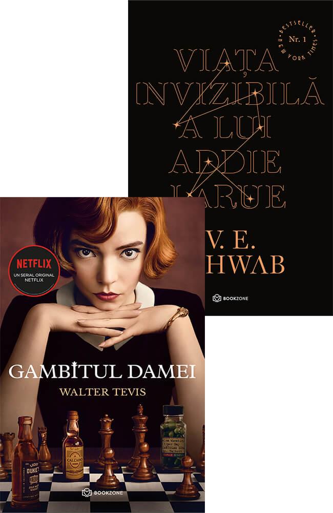 Pachet Gambitul Damei + Viata invizibila a lui Addie LaRue Bookzone poza bestsellers.ro